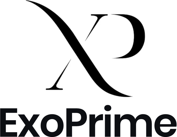 ExoPrime Logo Schwarz